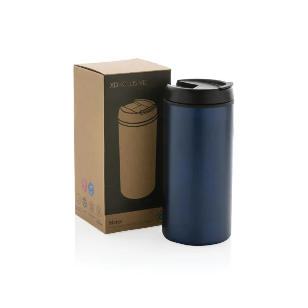  Metro RCS Recycled stainless steel tumbler - XD Xclusive Blue 