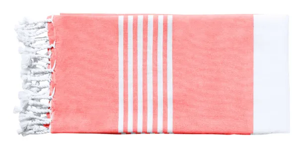 Makaha beach towel Red