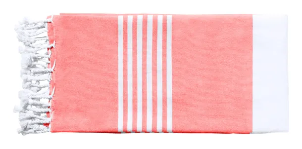 Vedant beach towel Red