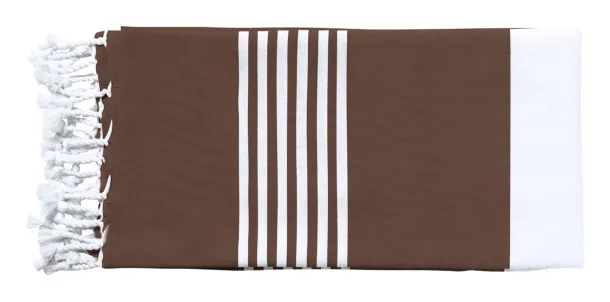 Makaha beach towel Brown