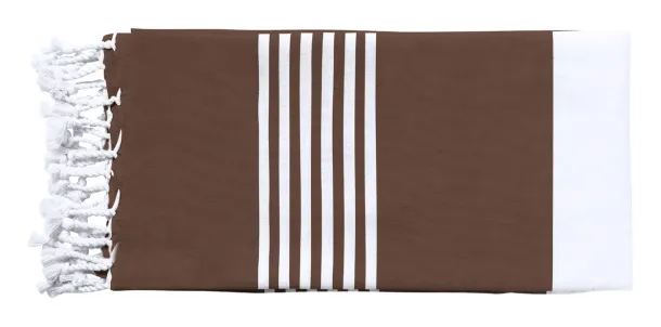 Makaha beach towel Brown