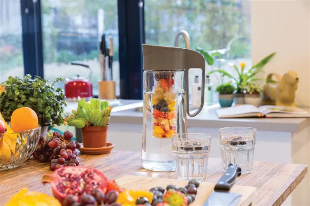  Tritan 2L fruit infusion pitcher Cool Grey 9 Blue