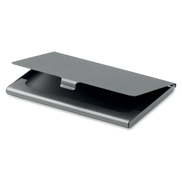 STANWELL Business card holder Matt Silver