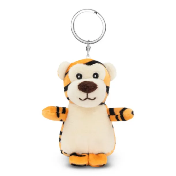 Trip Plush tiger, keyring orange