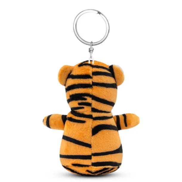 Trip Plush tiger, keyring orange