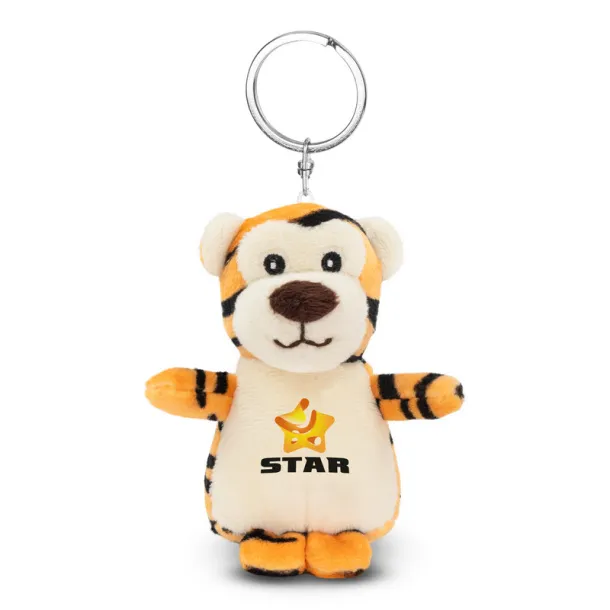 Trip Plush tiger, keyring Narančasta