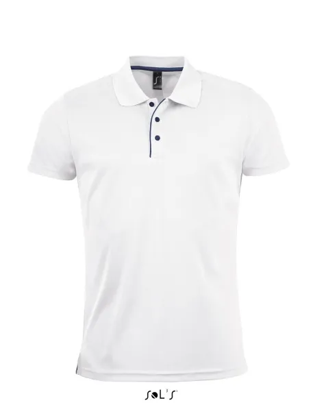  SOL'S PERFORMER MEN - SPORTS POLO SHIRT - SOL'S White