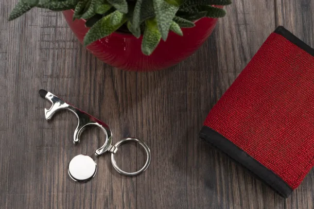 TUS Keychain anti-touch Srebrna