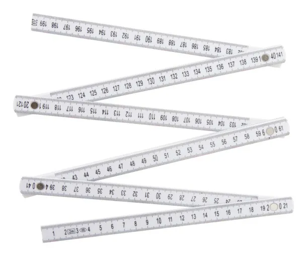 Mansard folding ruler White