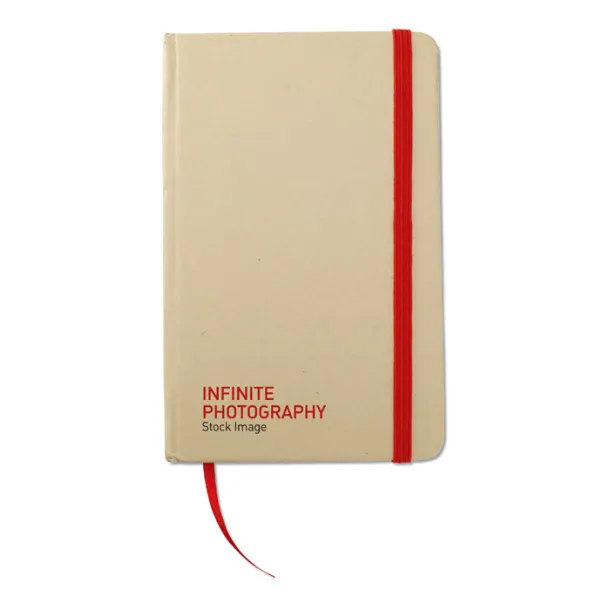 EVERNOTE Recycled material notebook Red