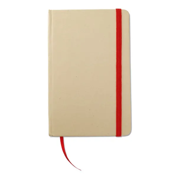 EVERNOTE Recycled material notebook Red