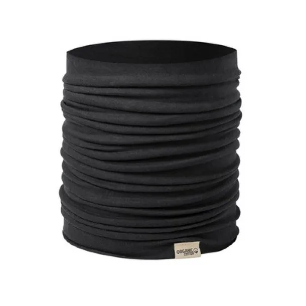  Marama za vrat i lice od organskog pamuka Crna