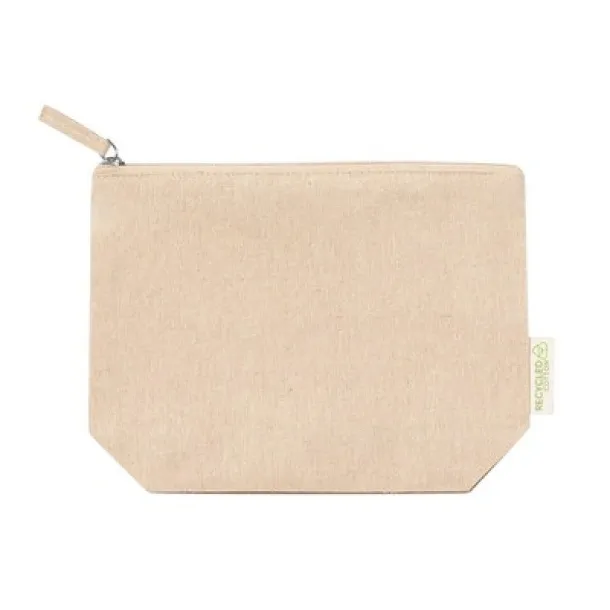  Recycled cotton cosmetic bag neutral