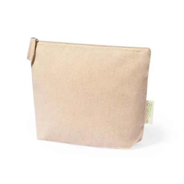  Recycled cotton cosmetic bag neutral