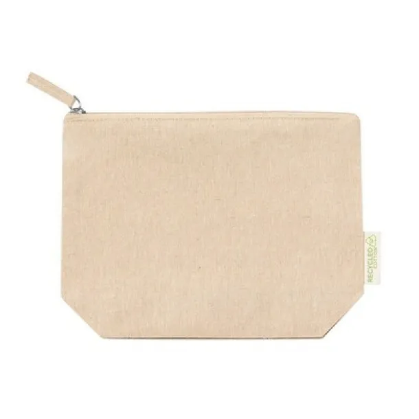  Recycled cotton cosmetic bag neutral