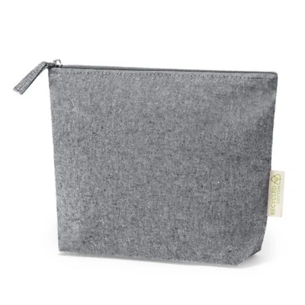  Recycled cotton cosmetic bag Crna