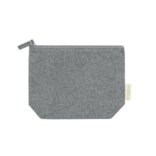  Recycled cotton cosmetic bag Crna