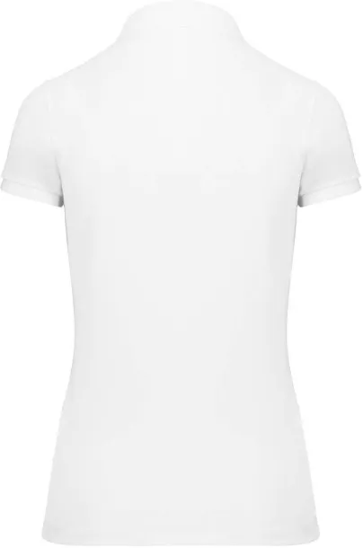  LADIES' SUPIMA® SHORT SLEEVE POLO SHIRT - Kariban White