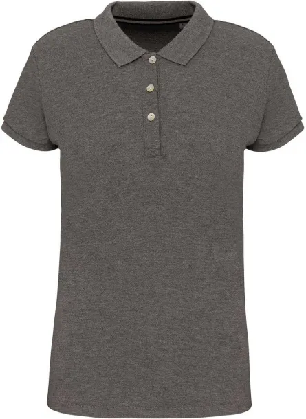  Ženska polo majica kratkih rukava - Kariban Grey Heather