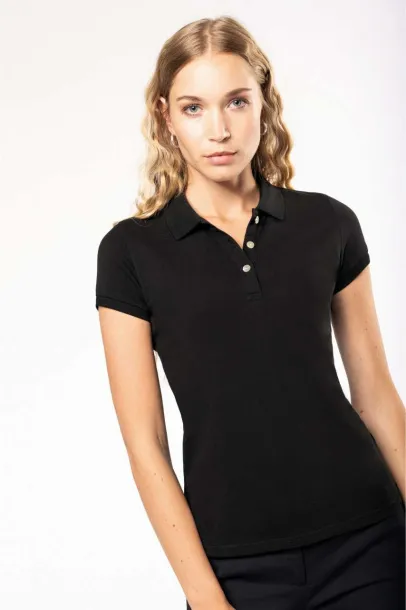  LADIES' SUPIMA® SHORT SLEEVE POLO SHIRT - Kariban Siva