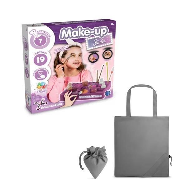 Makeup Studio Kit II Educational kit supplied with a 190T folding gift bag Grey