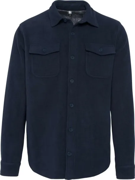  SHERPA-LINED FLEECE OVERSHIRT - Kariban Navy Storm Grey