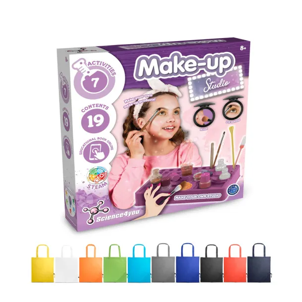 Makeup Studio Kit II Educational kit supplied with a 190T folding gift bag