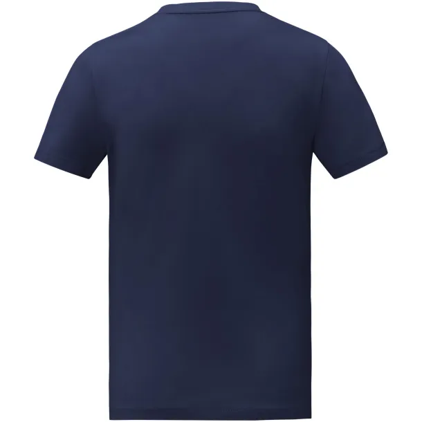 Somoto short sleeve men's V-neck t-shirt - Elevate Life Navy Blue