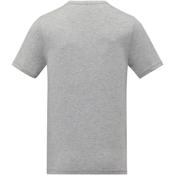 Somoto short sleeve men's V-neck t-shirt - Elevate Life Heather grey