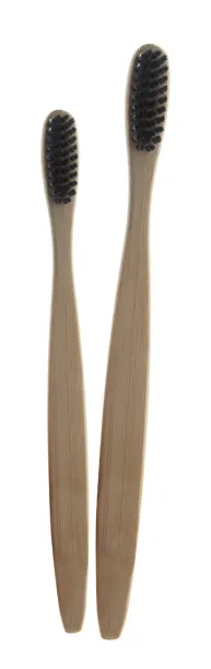 Boohoo Mini kids bamboo toothbrush Natural