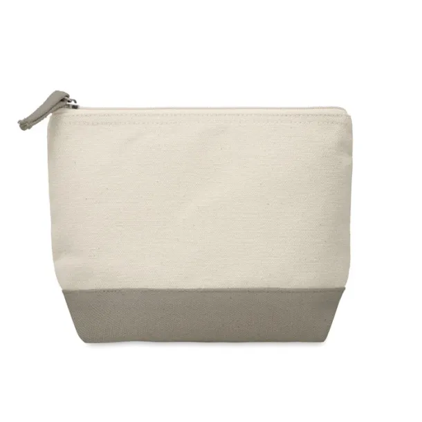 KLEUREN Bicolour cotton cosmetic bag rope