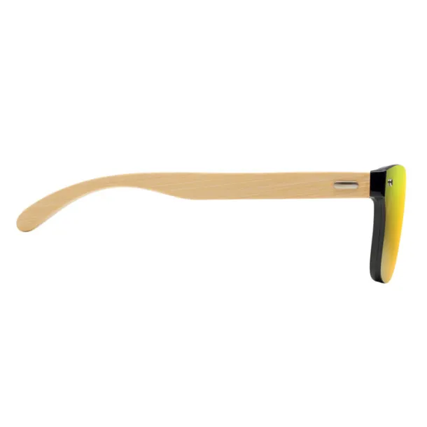 ALOHA Sunglasses with mirrored lens Yellow