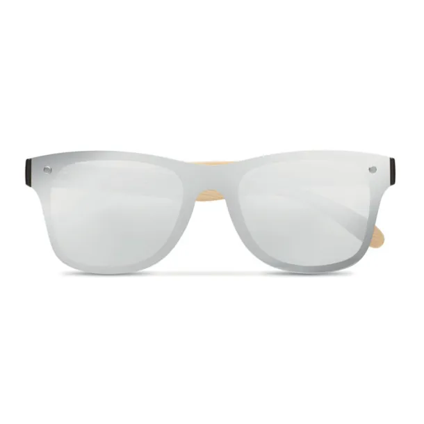 ALOHA Sunglasses with mirrored lens shiny silver