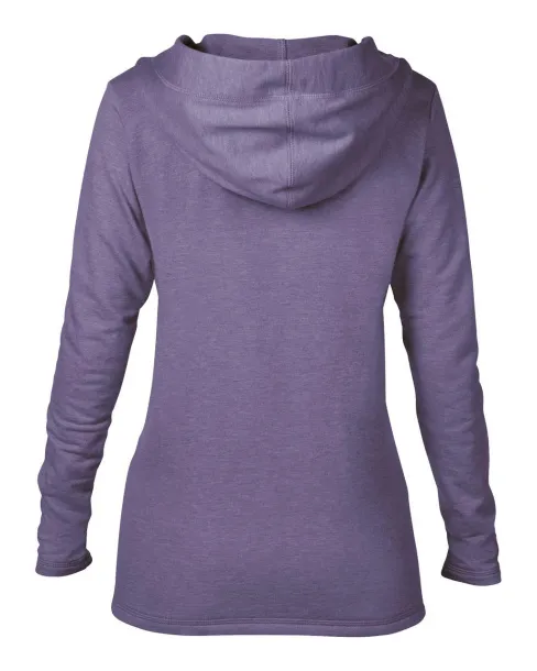  Ženska hoodica - 237 g/m² - Anvil Heather Purple