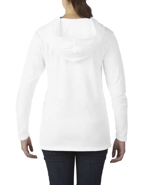  Ženska hoodica - 237 g/m² - Anvil Bijela