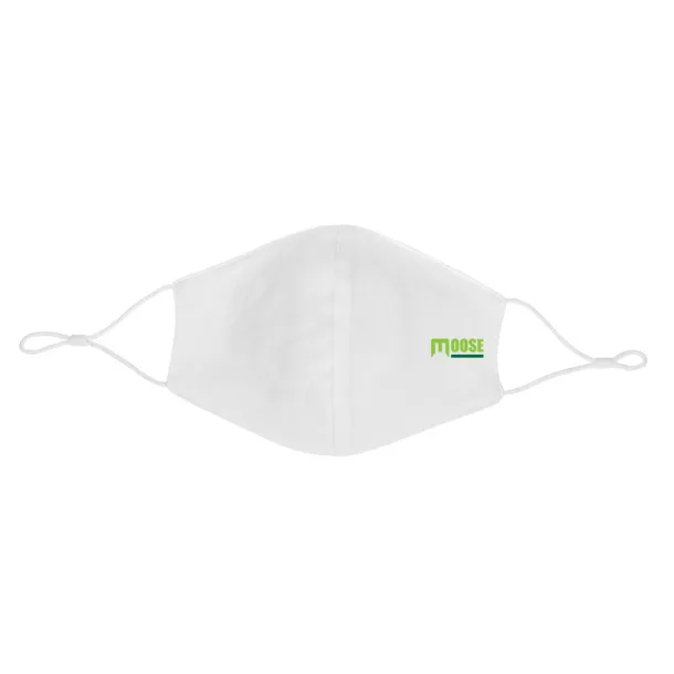  Reusable 2-ply cotton face mask - XD Collection White 