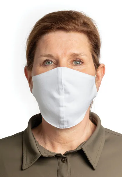  Reusable 2-ply cotton face mask - XD Collection White 