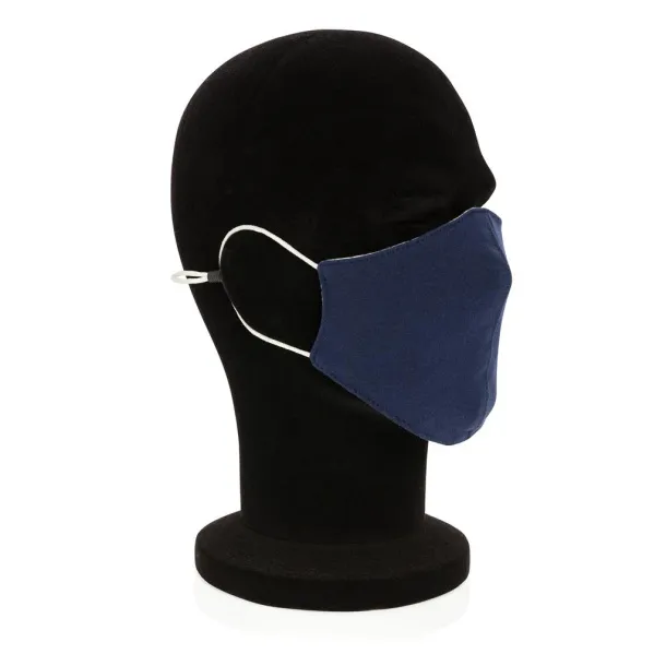  Reusable 2-ply cotton face mask - XD Collection Navy Blue 