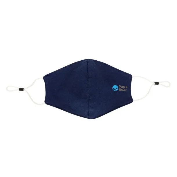  Reusable 2-ply cotton face mask - XD Collection Navy Blue 