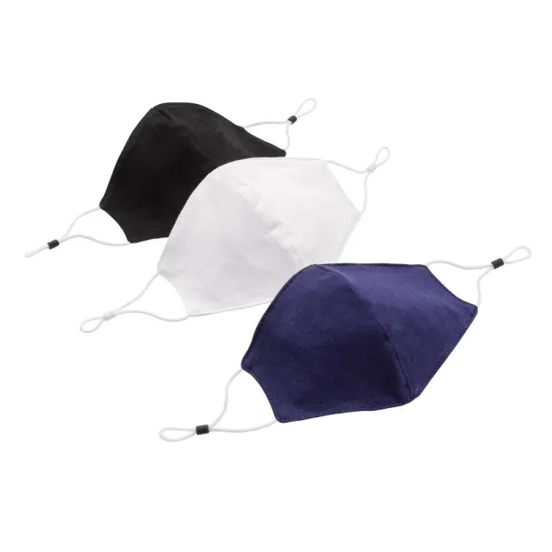  Reusable 2-ply cotton face mask - XD Collection Navy Blue 