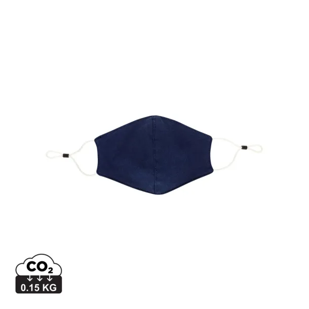  Reusable 2-ply cotton face mask - XD Collection Navy Blue 
