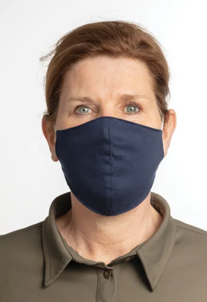  Reusable 2-ply cotton face mask - XD Collection Navy Blue 