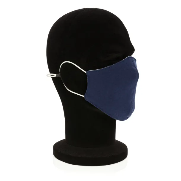  Reusable 2-ply cotton face mask - XD Collection Navy Blue 