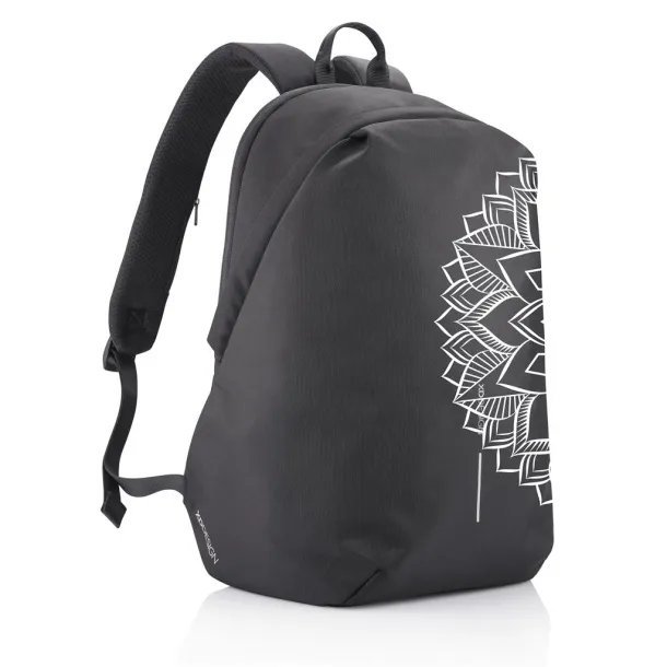  Bobby Soft "Art", anti-theft backpack - XD Design Black White