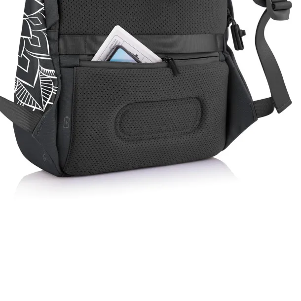  Bobby Soft "Art", anti-theft backpack - XD Design Black White