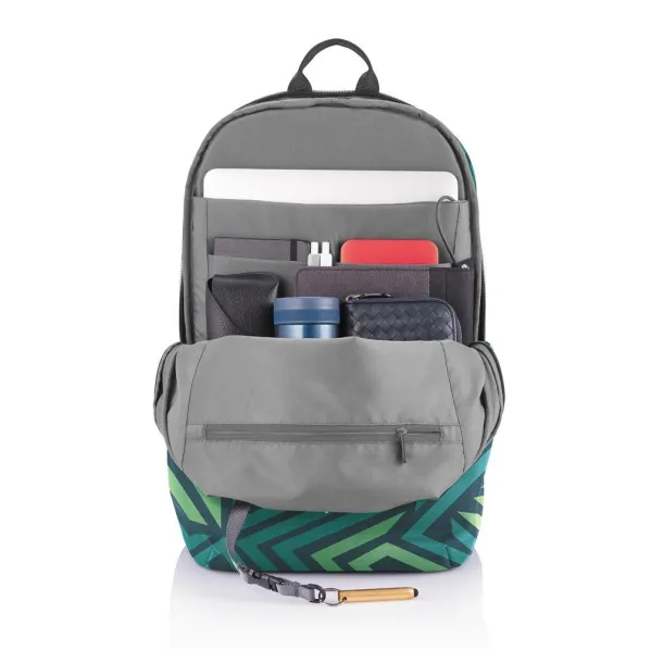  Bobby Soft "Art", anti-theft backpack - XD Design turquoise, green 360