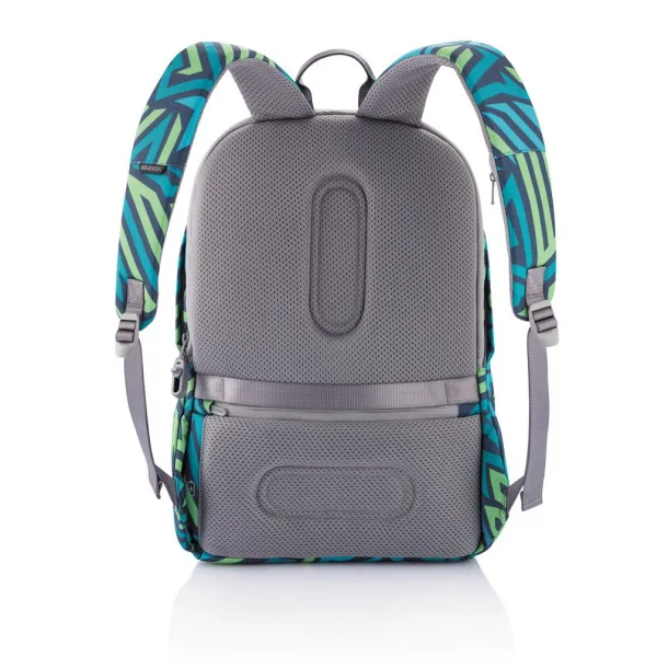  Bobby Soft "Art", anti-theft backpack - XD Design turquoise, green 360