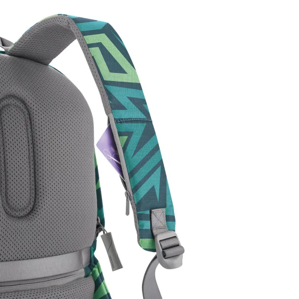  Bobby Soft "Art", anti-theft backpack - XD Design turquoise, green 360