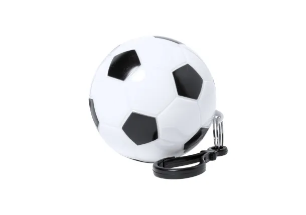 Gol poncho keyring White Black