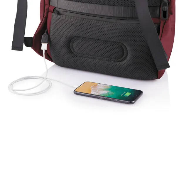 Bobby Soft anti-theft ruksak, 15.6" - XD Design Crvena Crna